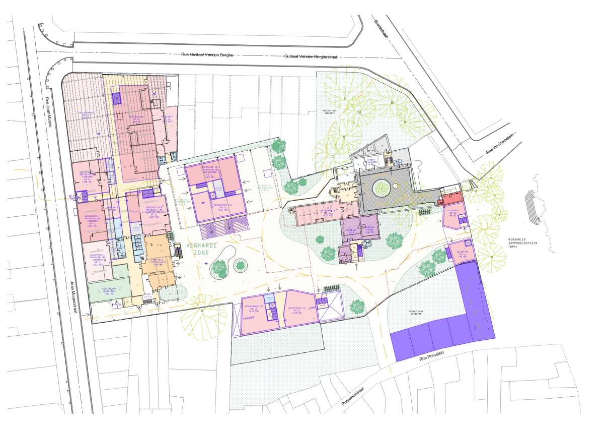 PTA460 invulling programma - grondplan